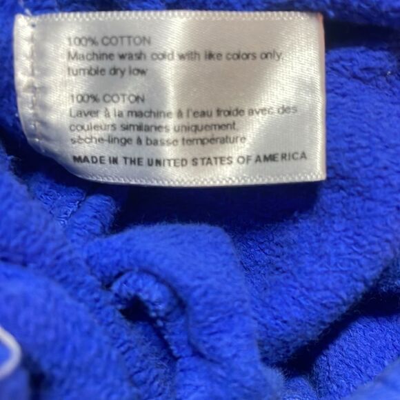 Frankie’s Bikinis Frank Oversized Sweatpants Pacific Blue Size Medium - Picture 12 of 12